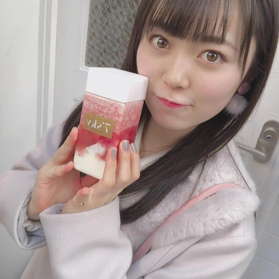 西川怜さんのインスタグラム写真 - (西川怜Instagram)「また絶対いく～🥺 おいしかった♥♥ 🍓✨ . . #7skytokyo」3月17日 21時55分 - rei_nishikawa_1025