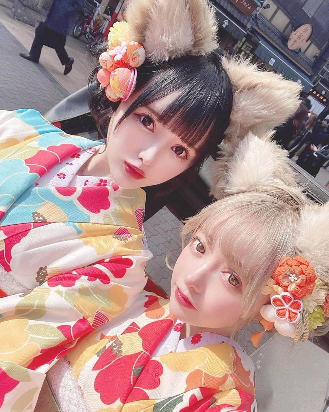 椎名ナツメのインスタグラム：「めるちゃんと浅草でーと❤︎」