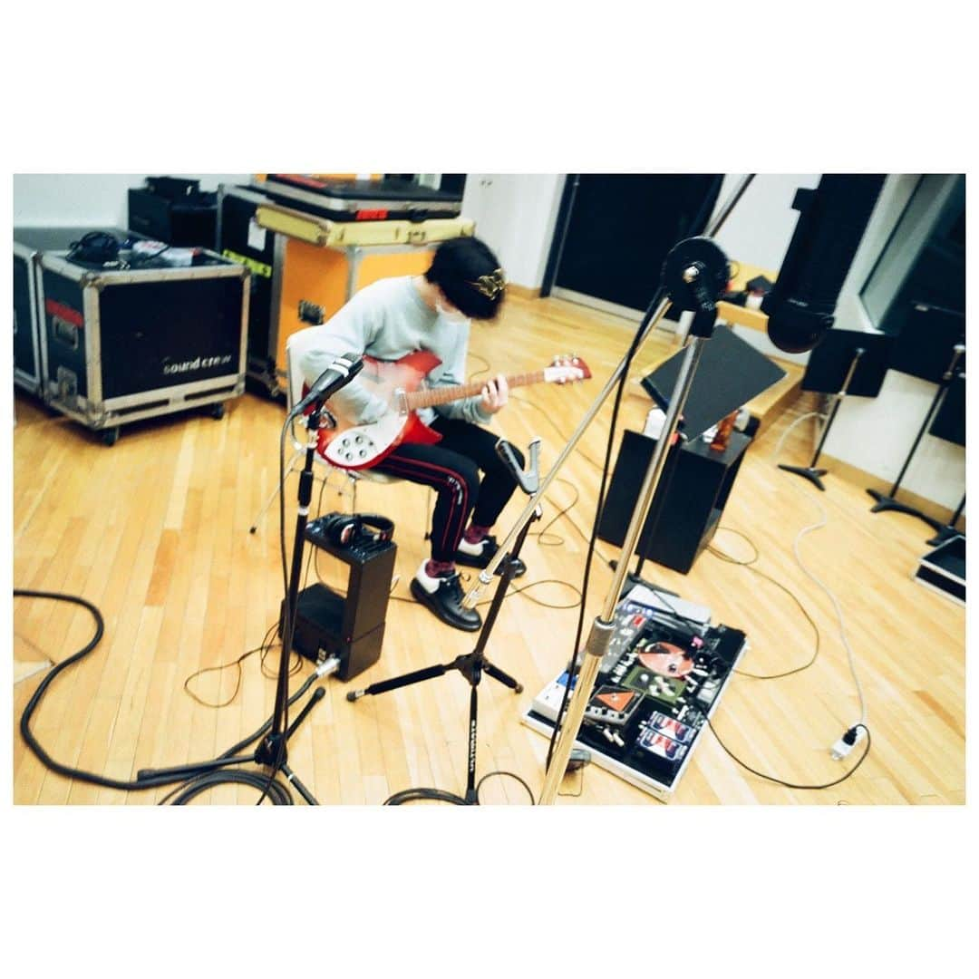 Nakajinさんのインスタグラム写真 - (NakajinInstagram)「Guitar Recording ギターロクオン」3月17日 22時44分 - nakajin