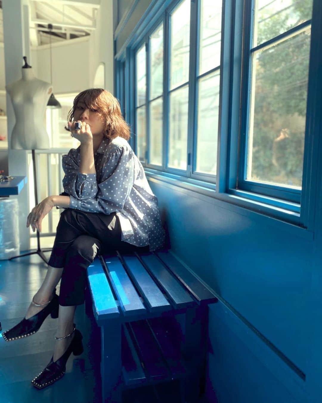 風間ゆみえのインスタグラム：「Printemps de Cinéma  @la_marine_francaise_official  #yumie_k_style」