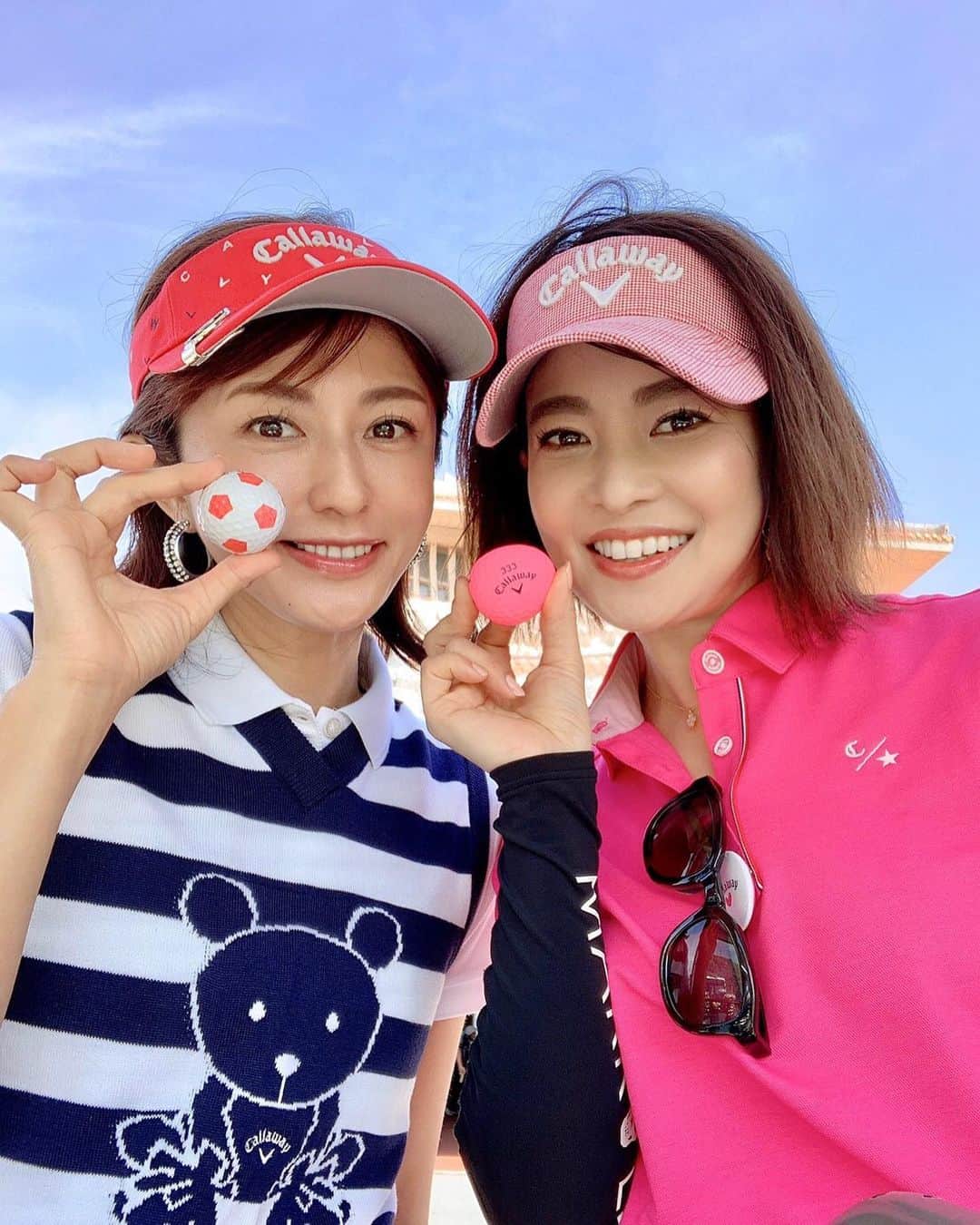宮内知美さんのインスタグラム写真 - (宮内知美Instagram)「ゴルフ日和⛳️ お天気が最高だった〜☀️ #lovecallaway  #callaway  #callawaygolf  #可愛いすぎるウエア　#ゴルフ　#epicflash  #ゴルフが楽しくなるクラブ　#れいなちゃんとシンフー　#おちゃめ  とーっても楽しいゴルフでした⛳️🏌️‍♀️ ありがとう❤️❤️❤️」3月17日 22時41分 - tomomi_miyauchi