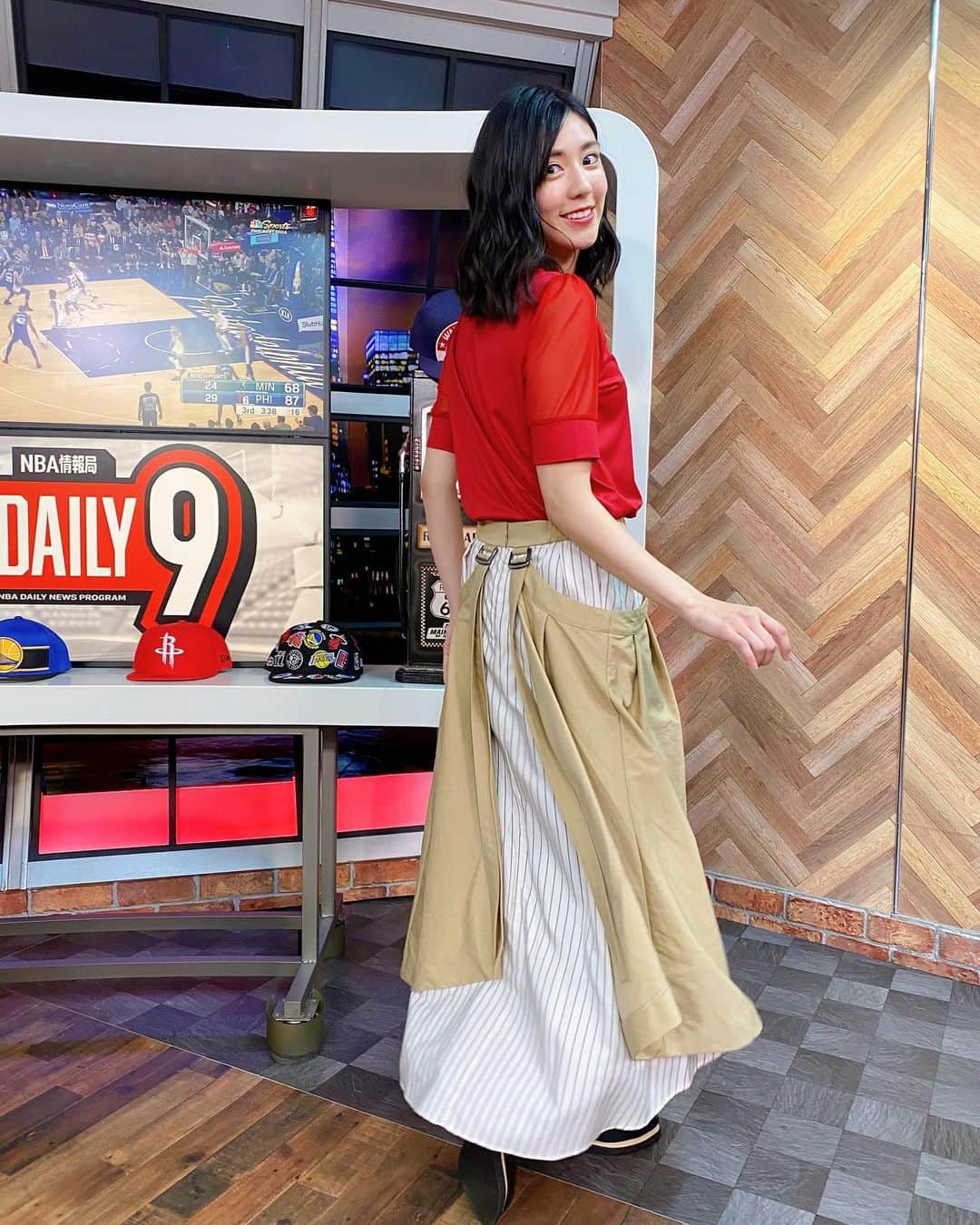 のインスタグラム：「DAILY9、DAILY9Nextの衣装はこちらでした〜✨ 春っぽくなってきましたなぁ🌸 クレジット、タグづけしております🙏🏻 また来週ー🥳  #nba情報局daily9  #daily9next  #ガチで喋ったつもりだったけど #やっぱりゆるかったかな #でもたくさんコメント嬉しいです #来週も懲りずに #見てください #rikutoさんのお話 #もっと聞けるはず #また来週」