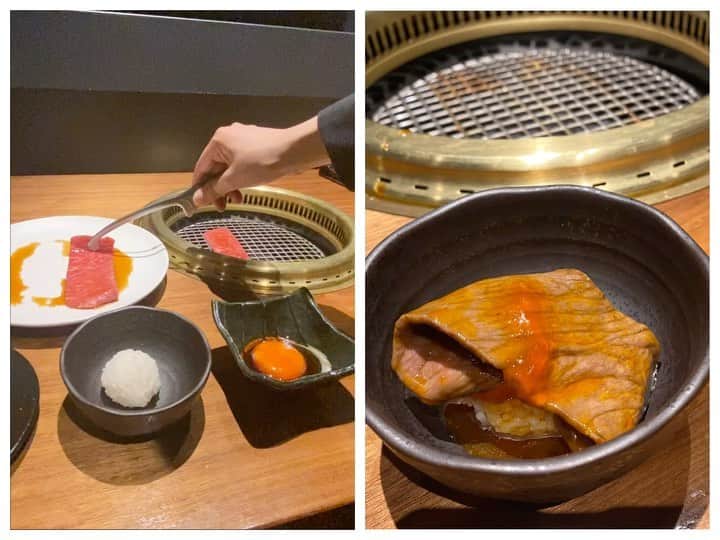 興梠友理のインスタグラム：「【赤坂見附駅 徒歩2分】 お肉にはじまり、お肉に終わる。 🥩厳選にくはじ極みコース 全10品🥩 ・ 先日、またグルーポンで買ったクーポンを活用して、一人1万円のコースを半額の5千円で堪能してきました✨ (しかもクーポンだとワンドリンク付き💕) ・ 憧れのシャトーブリアンも食べれたし、お肉はもちろん、前菜や〆までどれも本当に美味しかったー😍 ・ お店の雰囲気もそんなにかしこまってなくてよかった✨ ・ #肉はじ #お肉にはじまりお肉に終わる #特選にくはじコース #シャートーブリアン #焼肉 #赤坂見附グルメ #グルーポン #groupon #grouponjp #クーポン #クーポン活用」