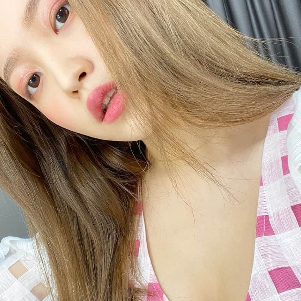 原涼香のインスタグラム：「いぇりのブロンドも これからの季節にちょーかわいい😻🌸 ㅤㅤㅤㅤㅤㅤㅤㅤㅤㅤㅤㅤㅤ」