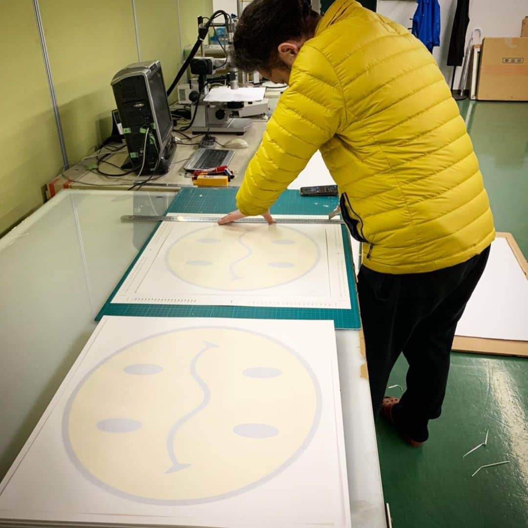 村上隆さんのインスタグラム写真 - (村上隆Instagram)「Smily_kun inhouse prints.」3月18日 11時48分 - takashipom