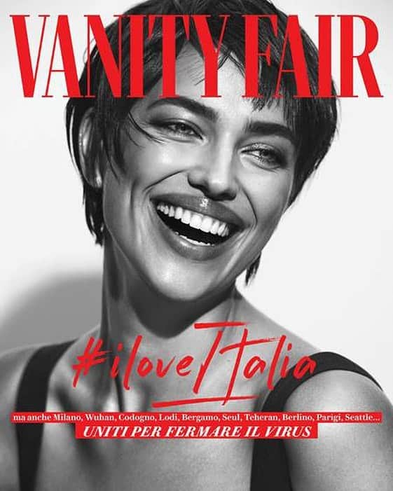 イリーナ・シェイクさんのインスタグラム写真 - (イリーナ・シェイクInstagram)「@vanityfairitalia Celebrating the love and courage of Italy ❤️ @rowanpapier #iloveitalia」3月18日 4時13分 - irinashayk