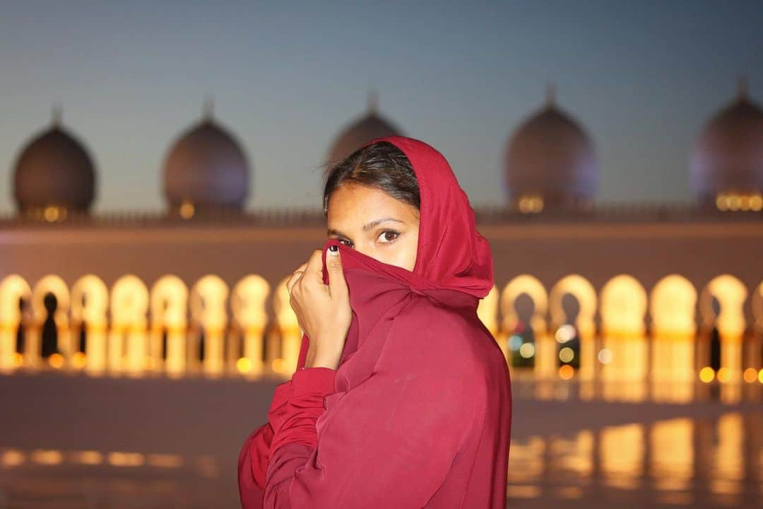 ファニー・ペルティエのインスタグラム：「Sheikh Zayed Mosquée 🕌 ✨」