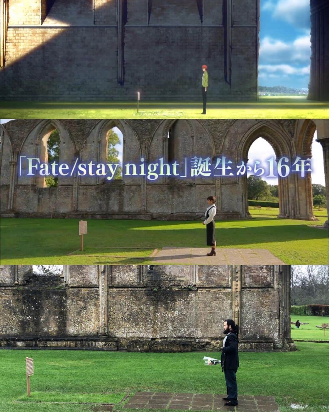 岡倫之さんのインスタグラム写真 - (岡倫之Instagram)「This day was definitely the best day. I dreamed of going to Glastonbury, this place. この日は間違いなく最高の一日であった。 余はこの地・グラストンベリーに赴くのをずっと夢見ていた。 (King Arthur is very popular in Japan and has been the model and stage for a variety of anime.) #England #Glastonbury #GlastonburyAbbey #KingArthursTomb #KingArthur #Visitingthegrave #GreatOKharn #overseasexpedition #overseaslife #britishlife #overseasscenery #britishscenery #オーカーン #新日本プロレス #プロレスラー #海外遠征 #海外生活  #イギリス生活 #海外の風景 #イギリスの風景  #イングランド #グラストンベリー #グラストンベリー修道院 #Fate #FGO #アーサー王 #アルトリアペンドラゴン  #エクスカリバー #聖地巡礼」3月18日 8時37分 - great_o_khan