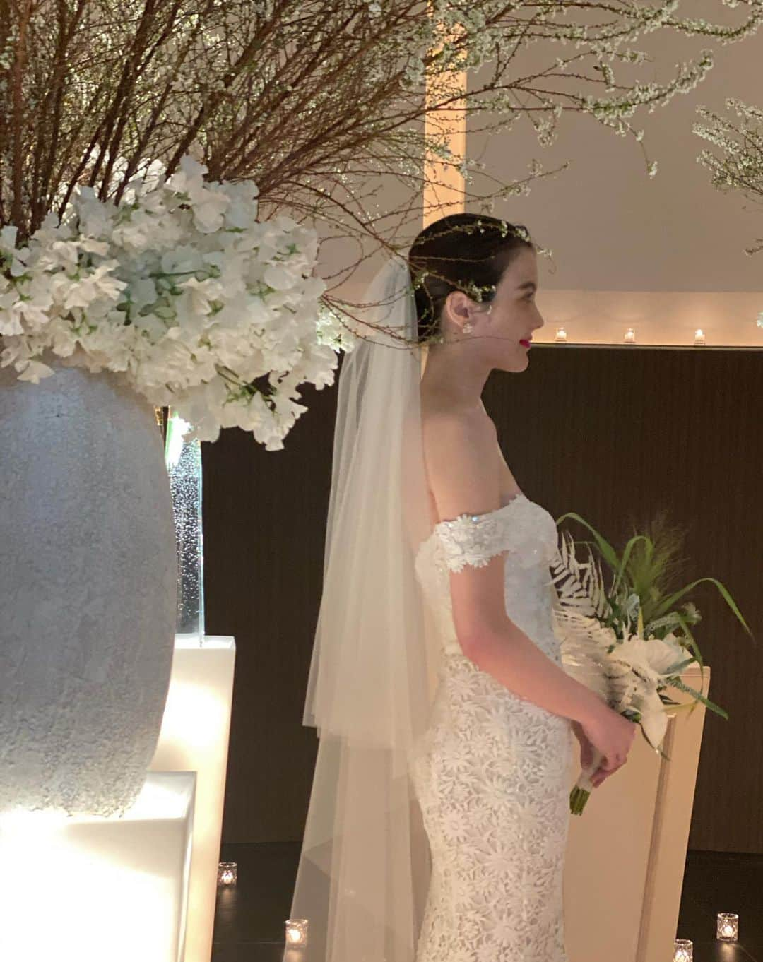 YouAさんのインスタグラム写真 - (YouAInstagram)「. . #shooting #wedding #ceremony  #挙式 #weddingdress #bouquet」3月18日 9時30分 - youa.dressstylist