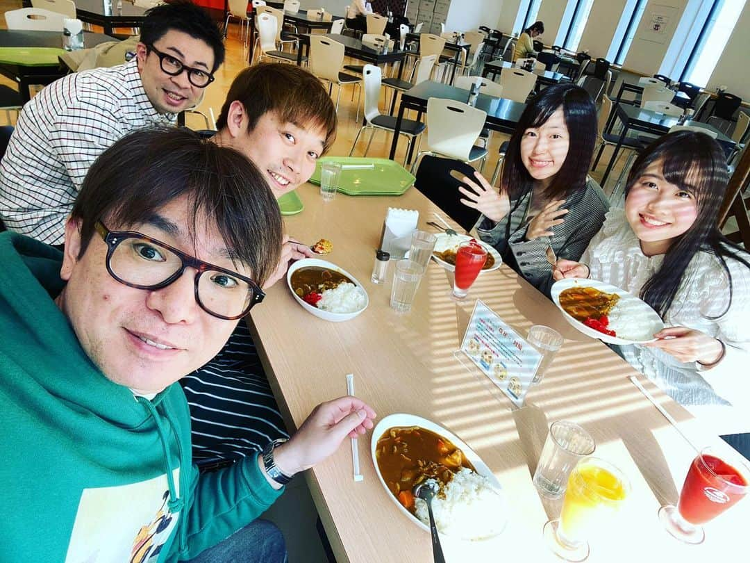 濱口優さんのインスタグラム写真 - (濱口優Instagram)「#食堂 #カレー #CBCラジオ #濱口アイドルチカラこぶ」3月18日 19時54分 - hamaguchi_masaru