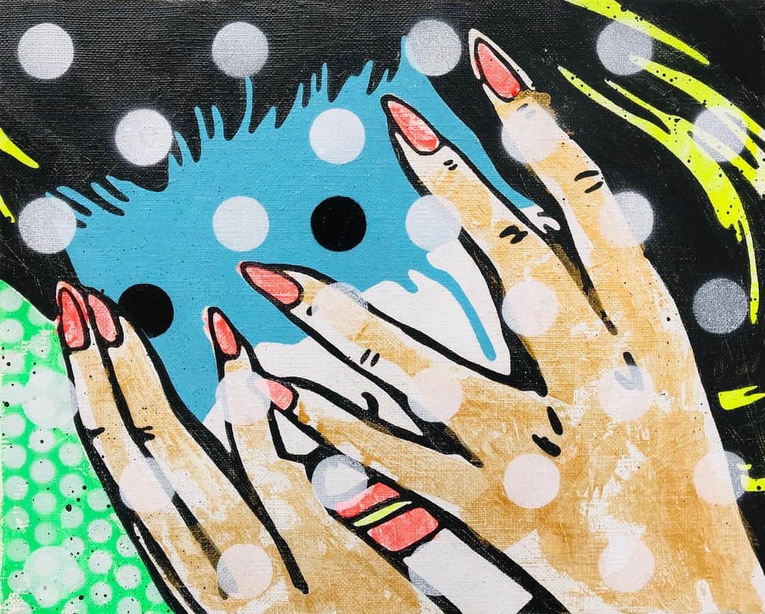 LOOTONEのインスタグラム：「LOOTONE Artwrok "Puzzled" 「戸惑い」  Size : F3」