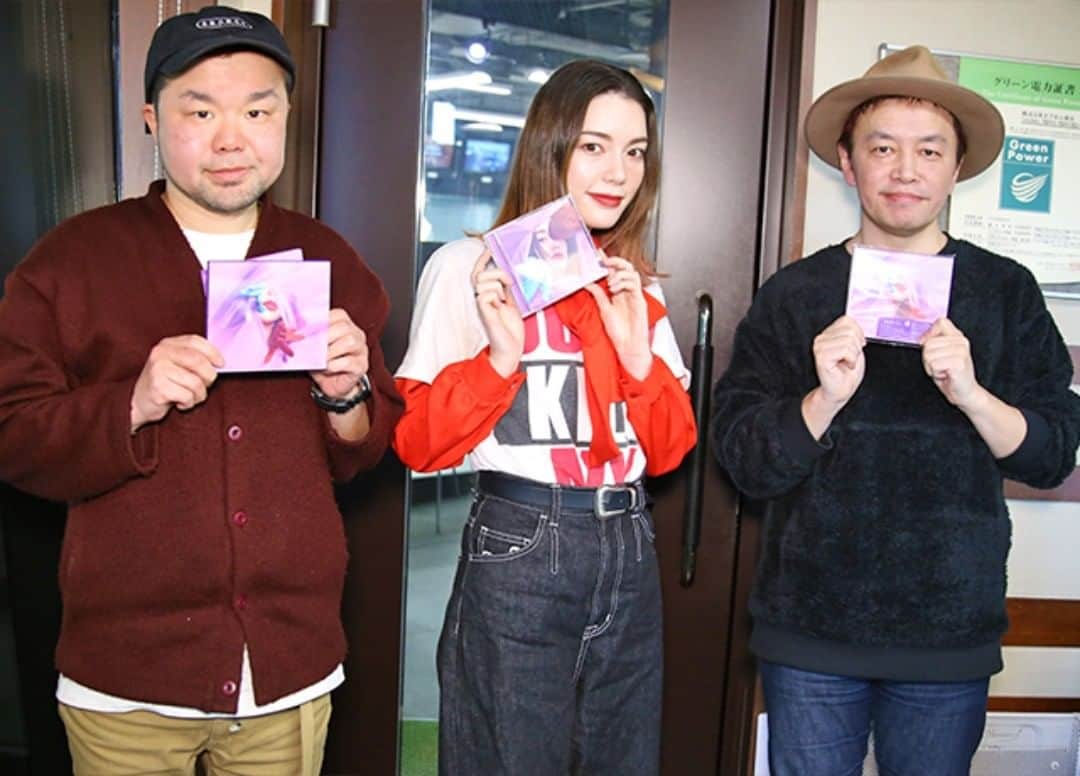 のインスタグラム：「13時台に✨ #安田レイ さんがスタジオに来てくださいました！  また遊びに来てくださいね〜！ 安田さんがパーソナリティを務める 『JA全農 COUNTDOWN JAPAN』は毎週土曜日13時から！ https://www.tfm.co.jp/cdj/  #これなに #tokyofm #高橋芳朗 #西寺郷太 #JA全農CDJ #JFN」