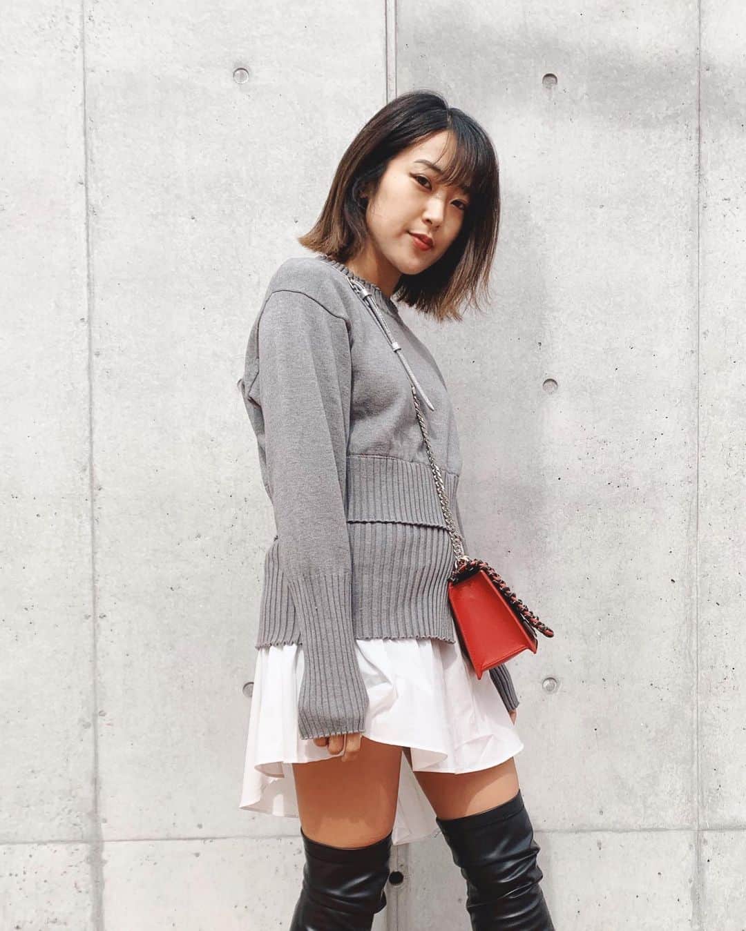 のインスタグラム：「#Outfit ♡」