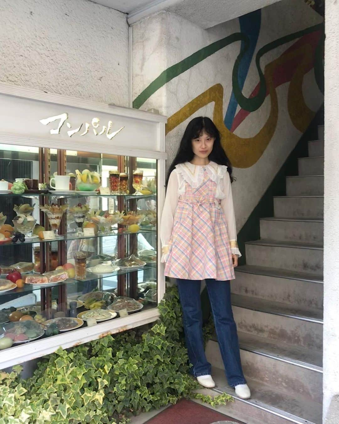 小藪奈央さんのインスタグラム写真 - (小藪奈央Instagram)「Lil trip avec @jujuju1117 et @chihohirano 🌷💚 コンパルと服が被ってた。 プリンおいしすぎておかわり🍮 Thank you girls ✨」3月18日 21時52分 - nao_now