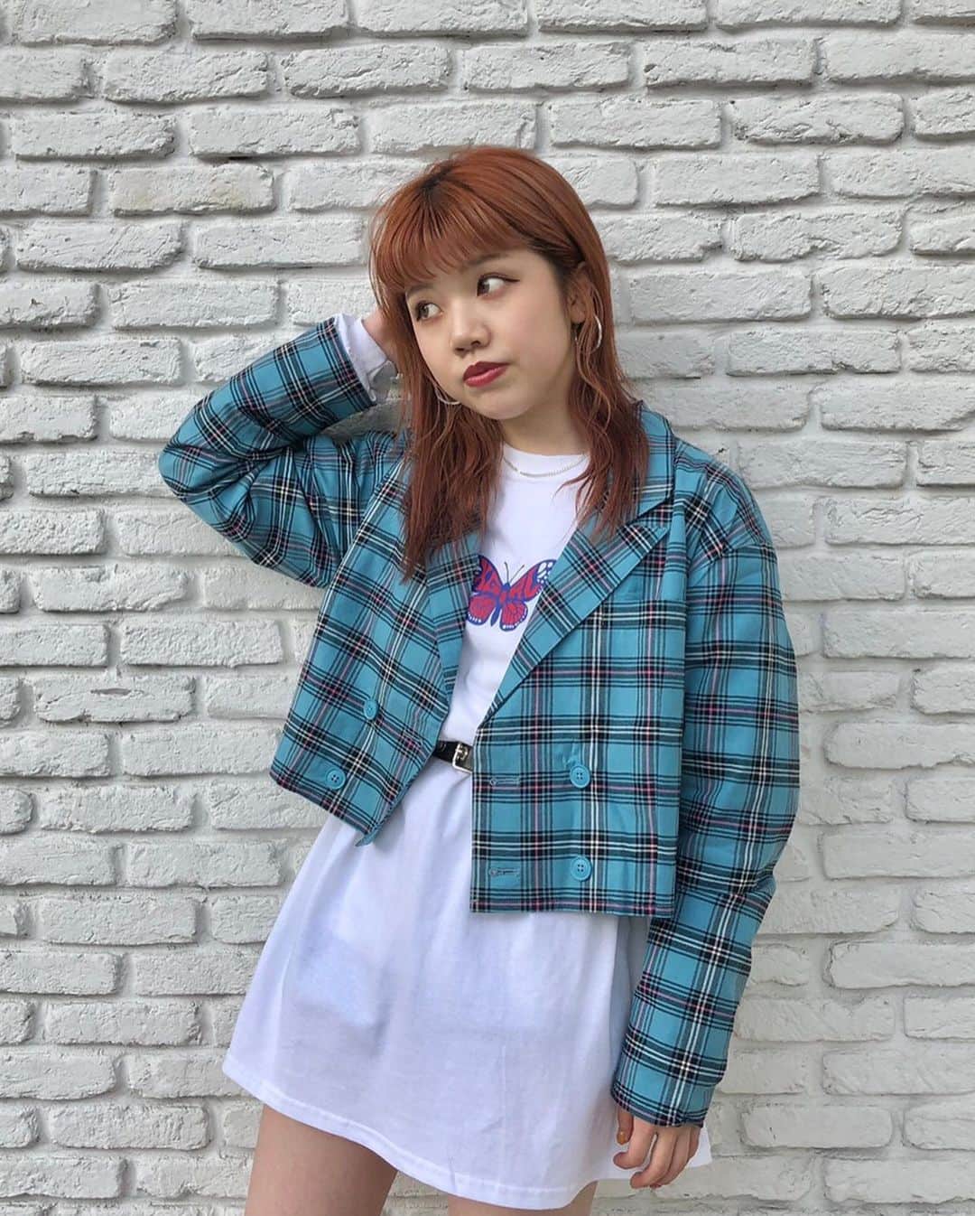 XGIRL_ootdさんのインスタグラム写真 - (XGIRL_ootdInstagram)「Outer mix and match outfit/アウターコーディネート着回しvol.4🧥🌸 ・ 『PLAID DOUBLE-BREASTED CROPPED JACKET ¥14,000+tax』 ・ ・ #xgirl_ootd  @xxgnamii  #xgirl #xgirljp #xgirlus #nagoya #jacket #mixandmatch」3月18日 22時27分 - xgirl_ootd