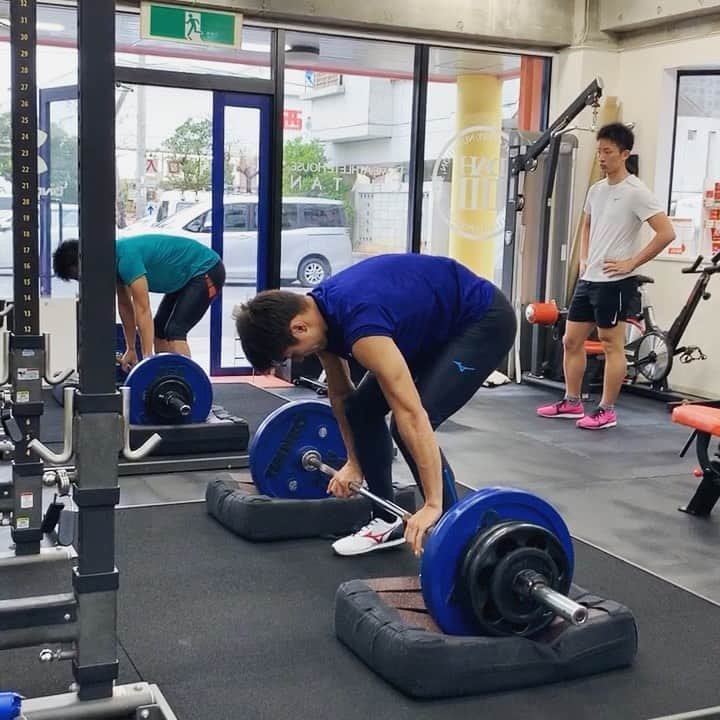 飯塚翔太のインスタグラム：「クリーン(ボトム)110kg #training」