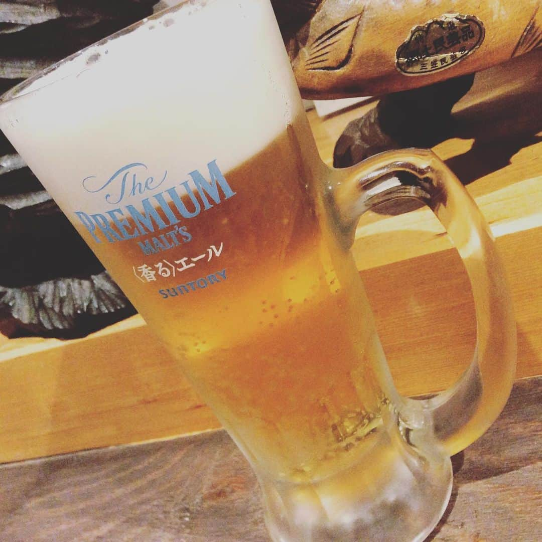 知床漁場姫路店のインスタグラム：「仕事終わりに冷たい生ビールいかがですか！？ ＃知床漁場 ＃姫路 ＃北海道料理 ＃居酒屋 #食べ飲み放題」