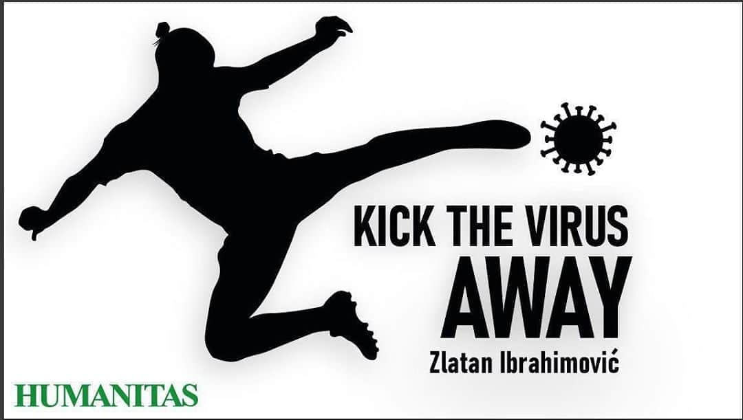 ハビエル・パストーレのインスタグラム：「https://www.gofundme.com/f/kick-the-virus-away」