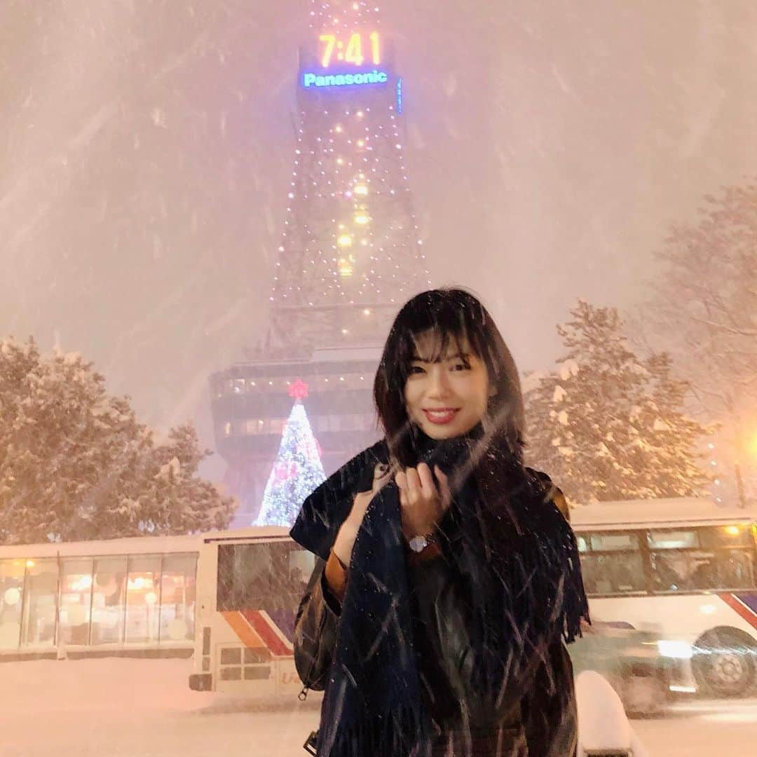 田渕亜季のインスタグラム：「、 Sapporo  city」