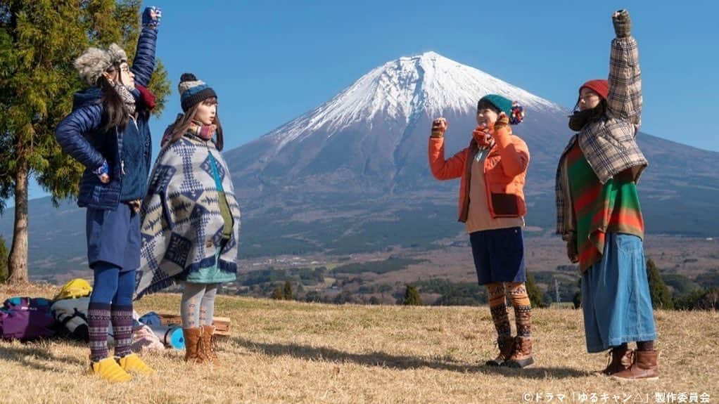 テレビ東京 ドラマ「ゆるキャン△」のインスタグラム