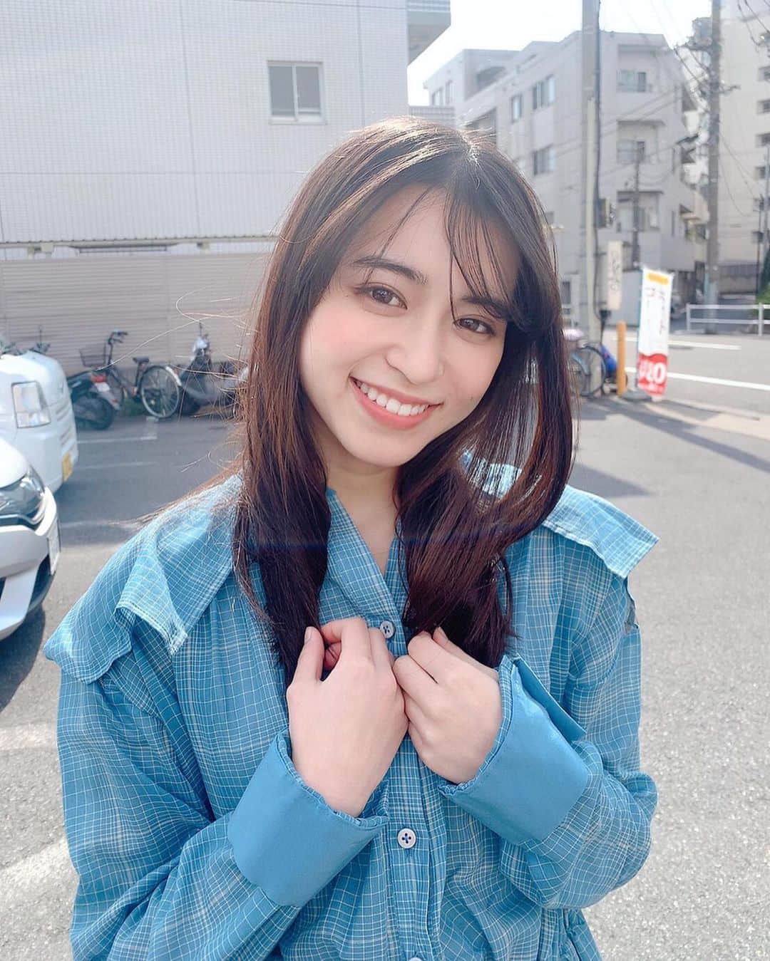 中尾萌那のインスタグラム：「淡路島のみなさん、淡路で放送はされないけど。。 ぜひ見てねー( ･ᴗ･ ) #東京ガス #安全TODAY」
