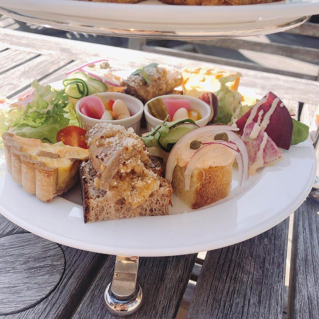 原アンナさんのインスタグラム写真 - (原アンナInstagram)「可愛い💕美味しい🍴幸せ😍 . #浄妙寺　#アフタヌーンティー #鎌倉 #かながわらく楽ウォーキング　#原アンナ」3月19日 12時37分 - annahara821