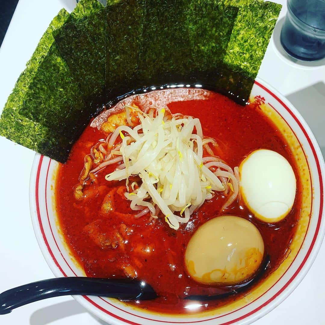 SATOKOさんのインスタグラム写真 - (SATOKOInstagram)「今日はおのりをトッピングしてみた。 #蒙古タンメン中本 #北極ラーメン #すぺちょう #辛活 #菌にスパイスで対抗する」3月19日 12時52分 - fc_satoko