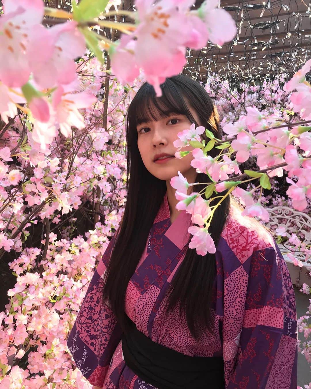 永田凜さんのインスタグラム写真 - (永田凜Instagram)「・ ・ 暖かいね〜🌸 ・ #桜」3月19日 13時19分 - rin_nagata_official