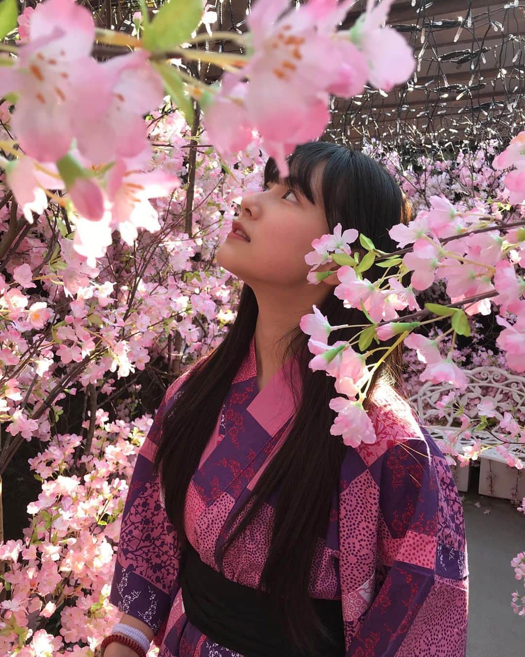 永田凜さんのインスタグラム写真 - (永田凜Instagram)「・ ・ 暖かいね〜🌸 ・ #桜」3月19日 13時19分 - rin_nagata_official