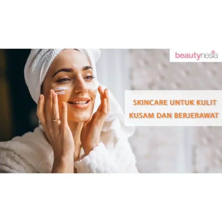 のインスタグラム：「Kulit kusam dan berjerawat bikin nggak pede kan, Beautynesian? Nah, cobain rekomendasi skincarenya yuk!  #Beautynesia #BeautynesiaID #rekomendasi #skincare #rekomendasiskincare #kulitkusam #jerawat #kulitberminyak」