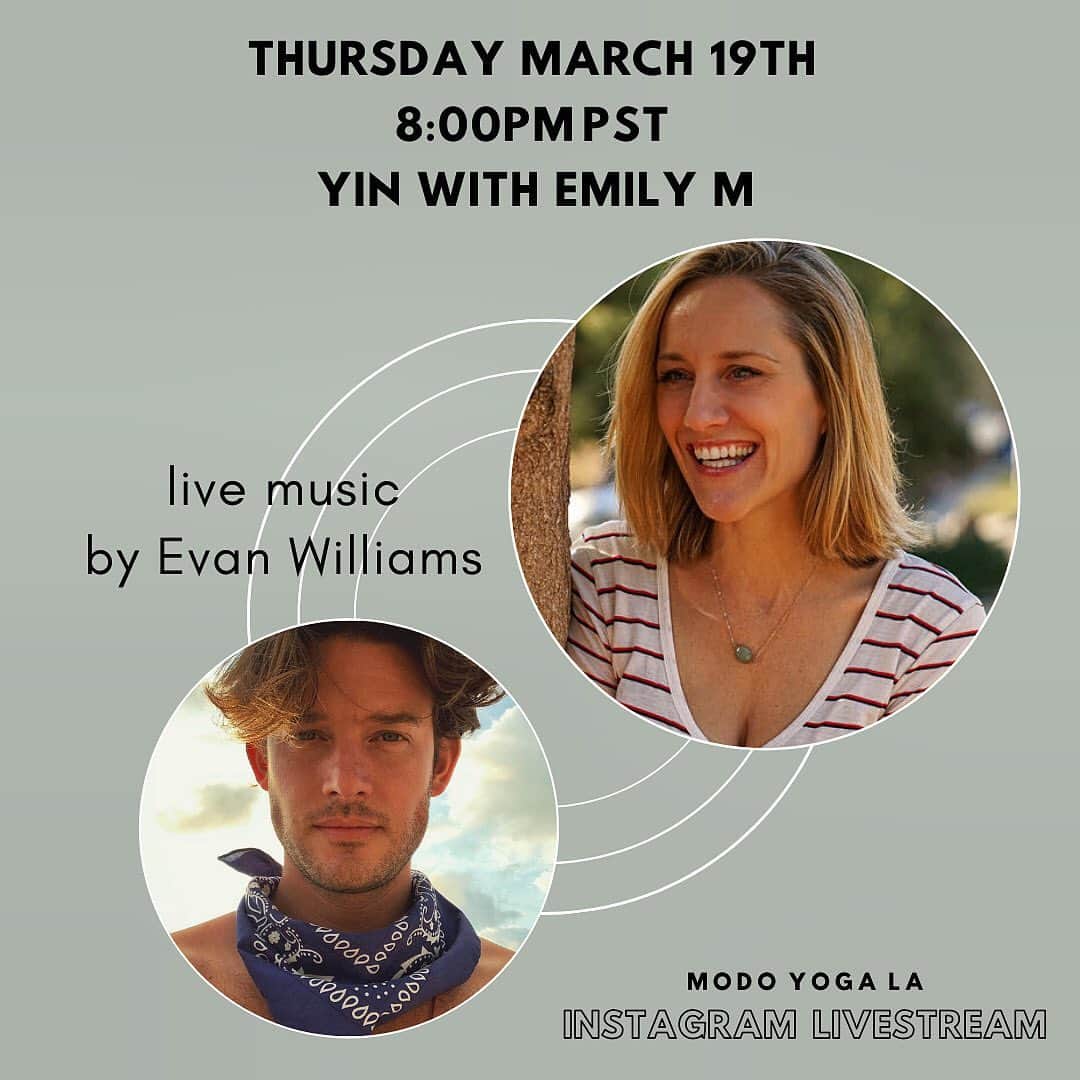 カテリーナ・スコーソンのインスタグラム：「Hi friends! Meet my wonderful childhood friend @emilymorwen She is one of the founders of @modoyogala She and the amazing community there do so much for the environment, public schools and the LA population every day. She’s offering online yoga to all those trapped in their houses. Tune in. Breathe. Stretch. Relax. @modoyogala @evanmwilliams」