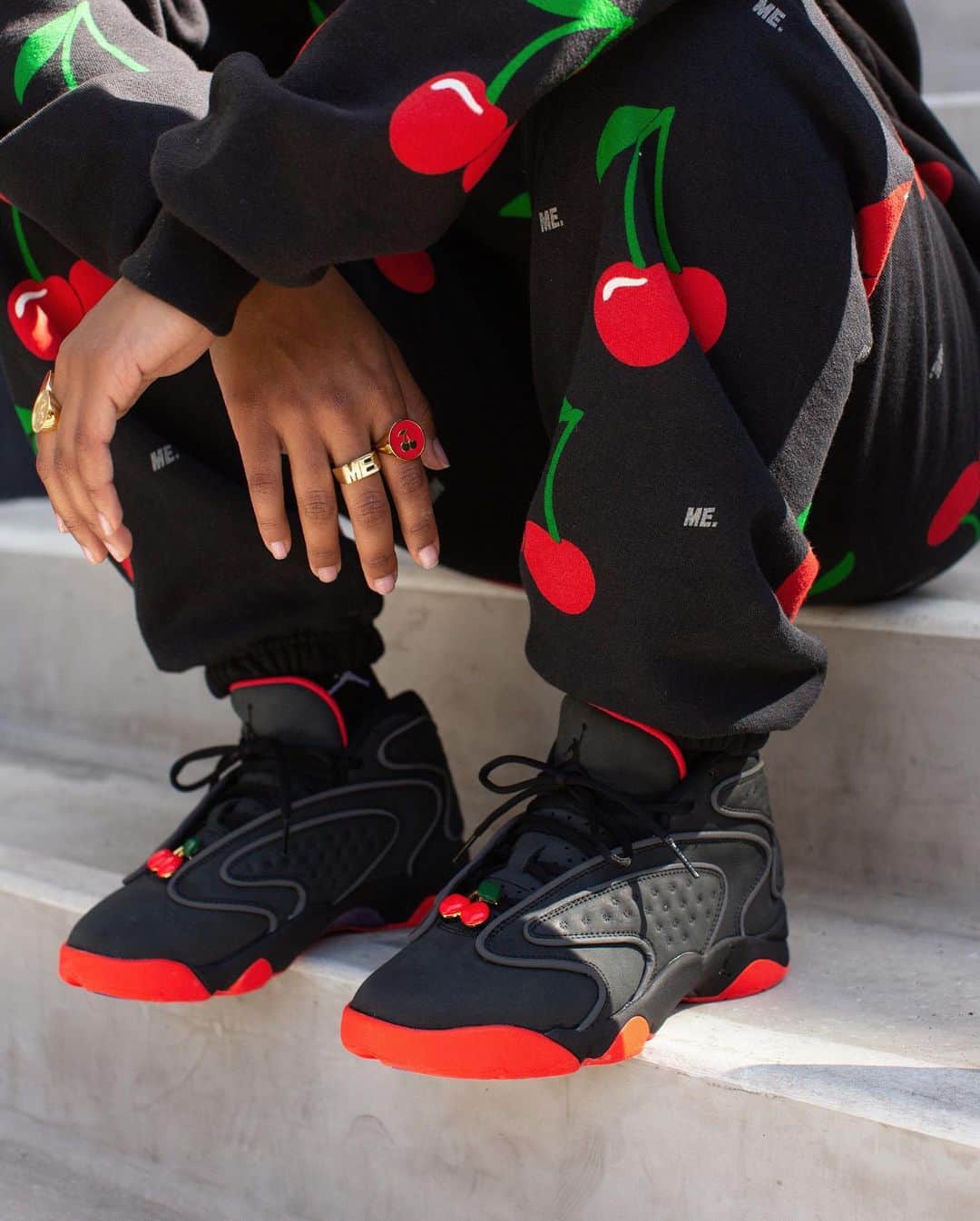 Jordanのインスタグラム：「“The legacy speaks for itself.” @MelodyEhsani’s latest Jordan collaboration reintroduces the Women’s OG with a feminine touch, honoring the women who paved the way. #JUMPMAN」