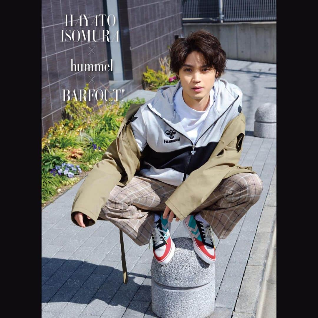 磯村勇斗さんのインスタグラム写真 - (磯村勇斗Instagram)「Please check this out.  #BARFOUT  #hummel」3月19日 18時00分 - hayato_isomura