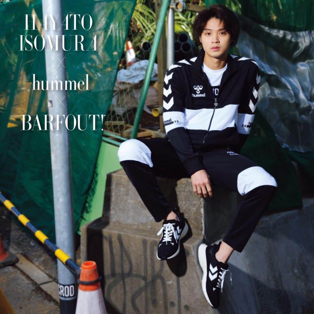 磯村勇斗のインスタグラム：「Please check this out.  #BARFOUT  #hummel」