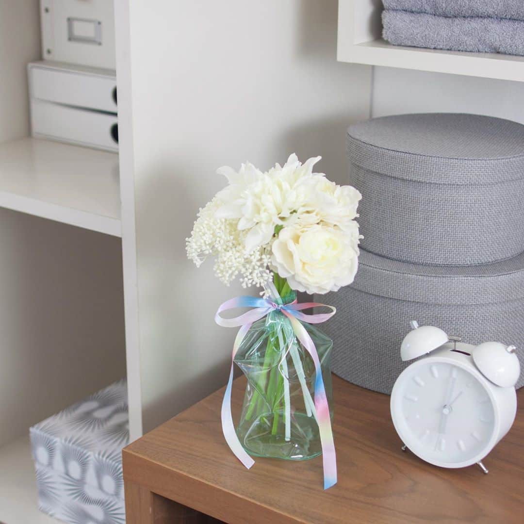 Cando キャンドゥさんのインスタグラム写真 Cando キャンドゥinstagram シーンに合わせてお部屋を彩る Jfエマフラワー Jfエマトッピングフラワー ピンク オレンジ クリーム ブルー パープル Jfビニールバック Jfビニールポット キャンドゥ Cando 100均