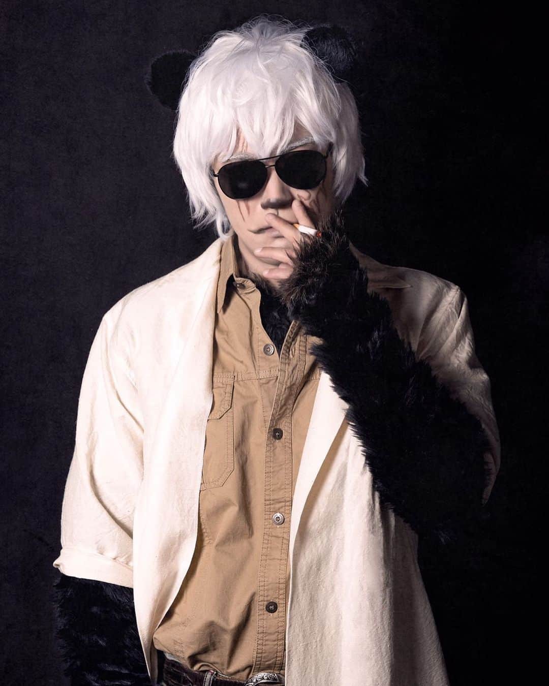 谷口賢志のインスタグラム：「舞台『BEASTARS THE STAGE』  ゴウヒン・ヴィジュアル公開です🐼  #bststage #BEASTARS #ゴウヒン #谷口賢志」