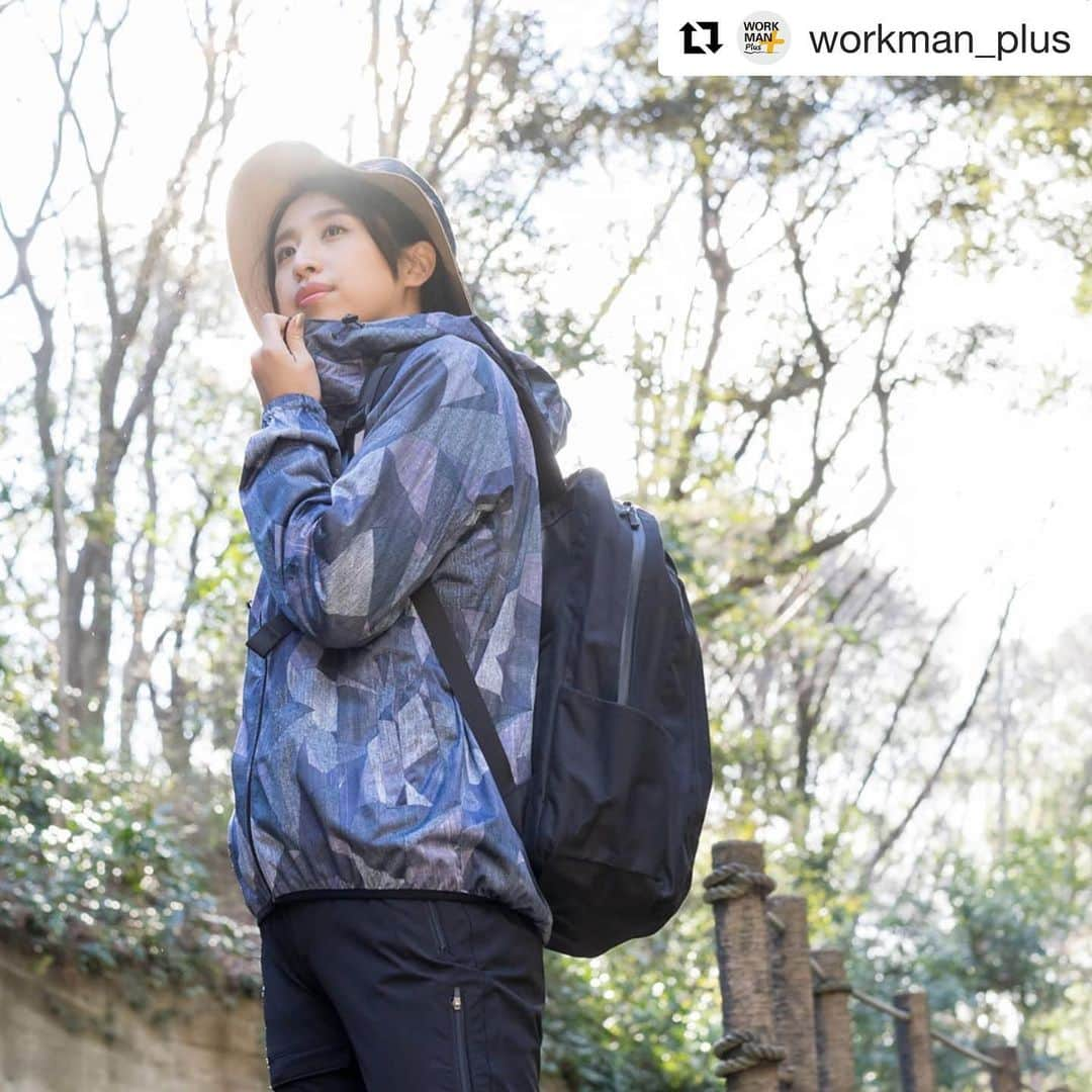 河辺ほのかさんのインスタグラム写真 - (河辺ほのかInstagram)「#Repost @workman_plus with @get_repost ・・・ ⠀ 【商品紹介】⠀ ⠀ カットレインジャケットのご紹介です😊⠀ 薄手でストレッチが効いているのでハイキングにぴったり😉⠀ サイクルカットという製法で背中側が長めに作られているので背中が出にくい設計✨⠀ ユニセックスで女性でも着こなしやすいデザイン👍春先に向けて一枚あると便利です😊⠀ ⠀ ※紹介商品は店舗により在庫状況が異なります。⠀ ⠀ 着用商品：#カットレインジャケット／ デニム／メンズL⠀ ¥3,900（税込）⠀ 商品コード： 67703⠀ モデル身長：171cm  リポストってこうやってするんだね😋  #workmanplus #workman #ワークマン女子 #ワークマンプラス #ワークマンコーデ #ワークマン #レインジャケット #山登りコーデ #山登り #雨の日コーデ」3月19日 19時23分 - honoka4b