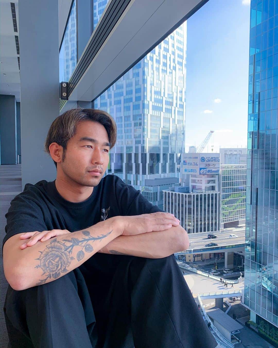 湯川正人のインスタグラム：「新しい事に挑戦するって﻿ 何歳になっても楽しいな。 ﻿ ﻿ 質問うけつけまーす ﻿ ﻿ ﻿ ✂︎ @ryoooooooooooooooo ﻿ @ccrew_omotesando」