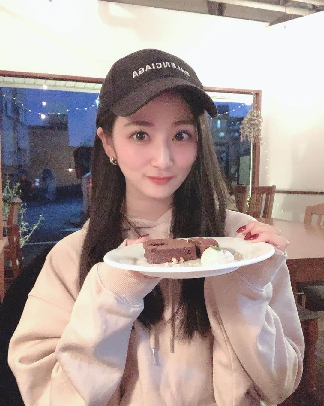 小磯陽香のインスタグラム：「ガトーショコラ😌💓」