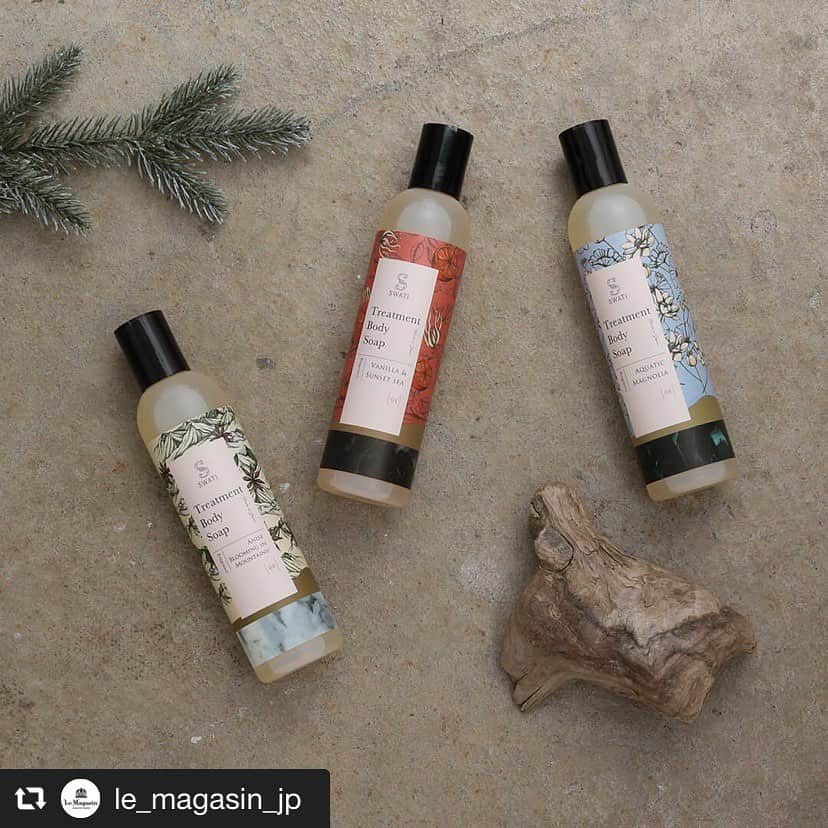 SWATi Officialさんのインスタグラム写真 - (SWATi OfficialInstagram)「#repost @le_magasin_jp 【Treatment Body Soap】 ¥1800＋tax . . オーガニックの植物成分、ローヤルゼリー、ハチミツ、プロポリスを配合したリッチなトリートメントボディソープ。 . . 洗浄成分は肌にやさしい植物由来（ヤシ油、パーム油）で肌に潤いを与えてくれます。洗い上がりはしっとり。暖房や外気で乾燥しやすい今の季節におすすめ。 . . #lemagasin#ルマガザン#swati#スワティー#swatimarble#TreatmentBodySoap#トリートメントボディーソープ#gift#ギフト#ご褒美コスメ#marblelabel」3月19日 21時33分 - swati_official