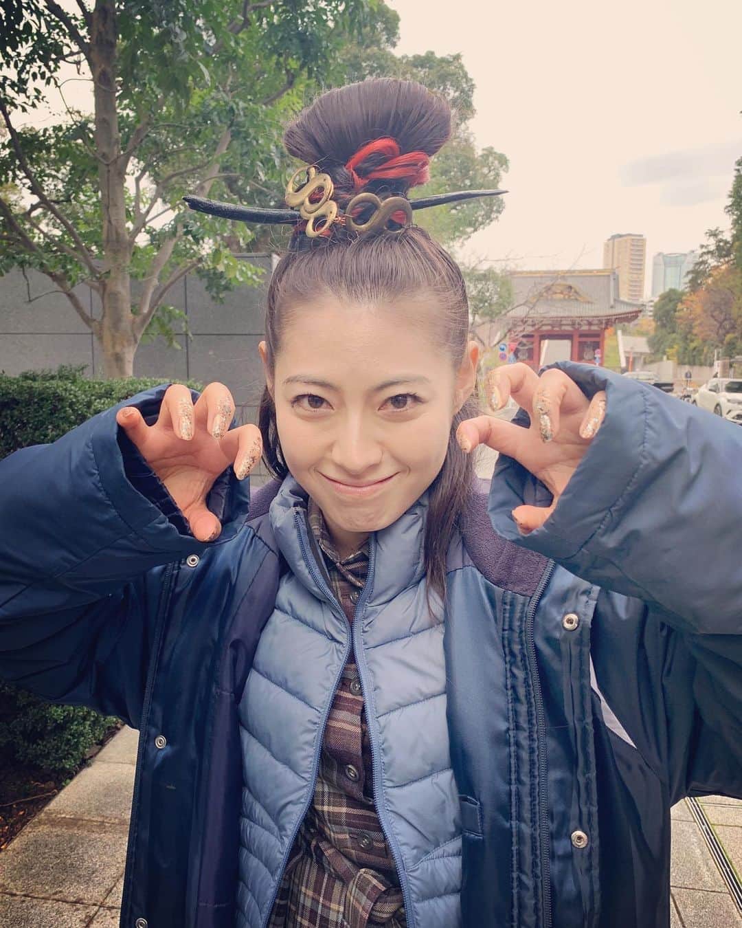 瀧本美織のインスタグラム：「金魚姫もお楽しみに💛 リュウです。  #nhk  #bsプレミアム  #金魚姫  #リュウ」