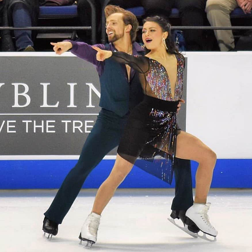 ケイトリン・ホワイエクさんのインスタグラム写真 - (ケイトリン・ホワイエクInstagram)「Today we would have performed our RD at Worlds in Montreal. While a big part of me is sad to not get to skate one of our favorite programs one more time, the entire season @jeanlucbaker and I said that our goal in skating this program was to “spark joy”🌟. . While skating is a huge part of our lives and right now we can’t do that, with the gravity of everything going on right now in the world, our goal still stands, to spark joy. I hope this photo and message can give everyone some hope... and joy. We are all in this journey together. Sending love to you all and hoping everyone is staying safe 💜🕺🏻💙. . . . #hawayekbaker #iceacademyofmontreal #kaitlinhawayek #jeanlucbaker #usfigureskating #isufigureskating #isu #teamusa #figureskating #iceskating #skating #dance #disco #saturdaynightfever #icedance #athlete #sport #workout #workoutmotivation」3月19日 21時35分 - kait_hawayek