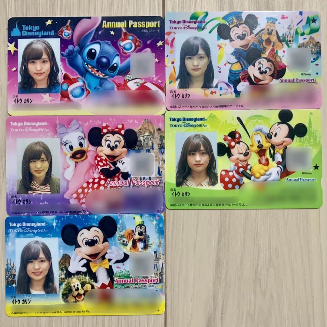 伊藤かりんさんのインスタグラム写真 伊藤かりんinstagram 年パ歴はまだまだ浅いです 1年目は ディズニーランド だけ 2年目からは ディズニーシー も含めた 2パークの年パです 改めて見ると5年前 左上 は 若いなあ ディズニー