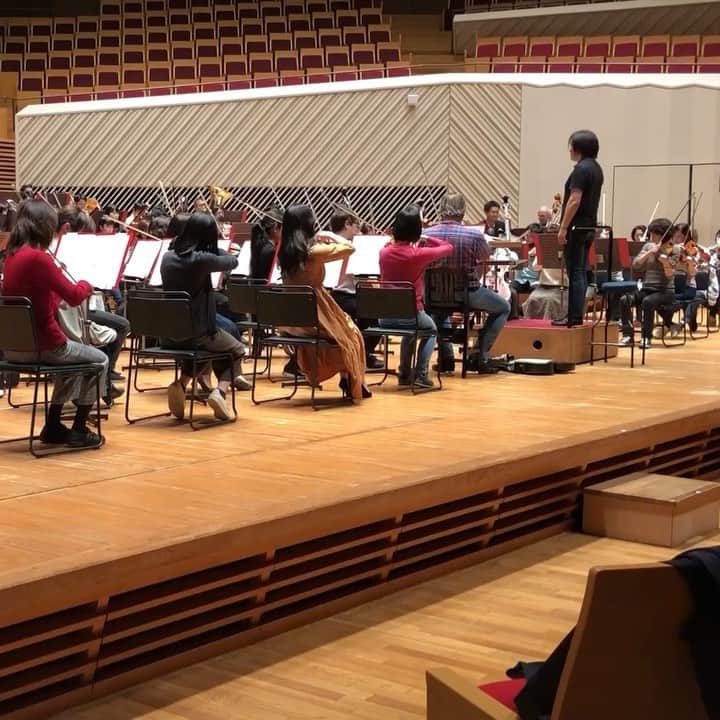 飯森範親のインスタグラム：「東京交響楽団の皆さんとのボレロ‼️ 21日土曜日、オペラシティ… 14時開演です！」