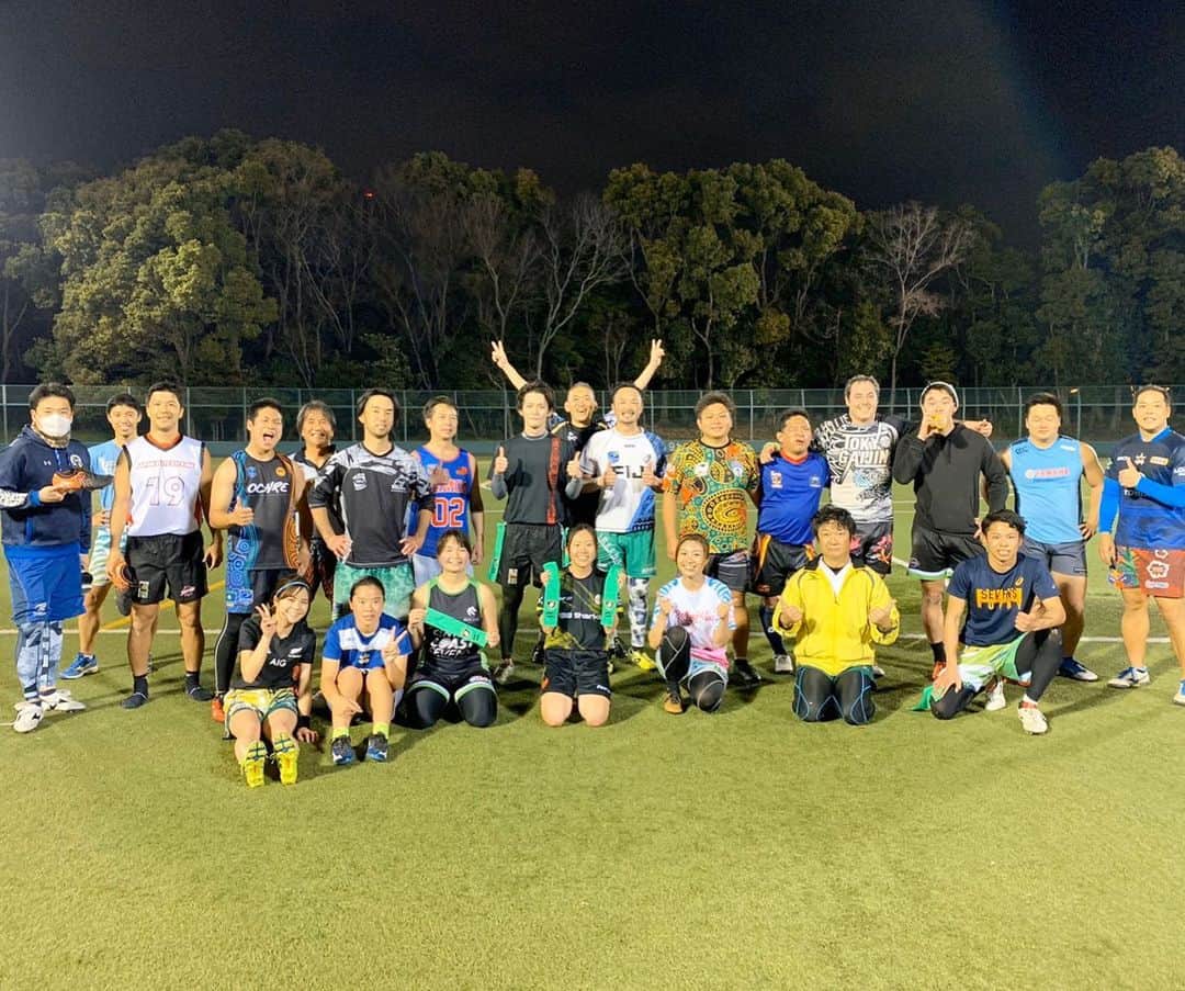 君島良夫のインスタグラム：「Oz tag night🤙🏼🏉」