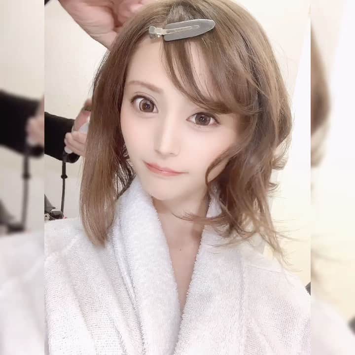三咲美憂のインスタグラム：「🧏‍♀️﻿ ﻿ ・﻿ ﻿ メイクちゅっ 💋﻿ ﻿ #AV女優 #🐭」