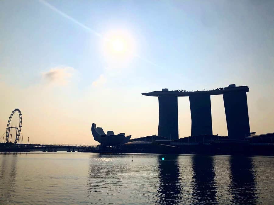 Chiharuのインスタグラム：「早くまた色々なところに行きたいなぁ🤗🇸🇬✈️💛 . 海外に行けて当たり前、 マスクやトイレットペーパーがあって当たり前、 沢山の人と交流したり集まることができる当たり前、 当たり前が幸せな事に気づく😌 . 早く世界が元気になりますように🌏✨ . . #tbt🔙📸 #vacation  #singapore #弾丸トラベラー  #飛行機寝れない病」