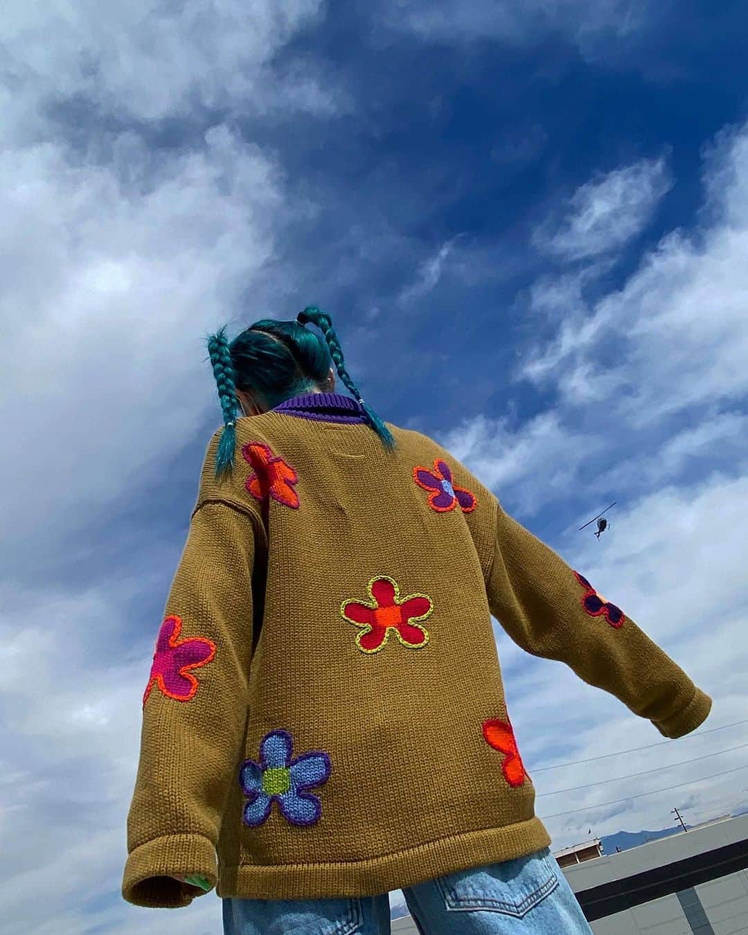 UNIFのインスタグラム：「❀・。✿ ғʟower ℂardigan ✿・。❀」