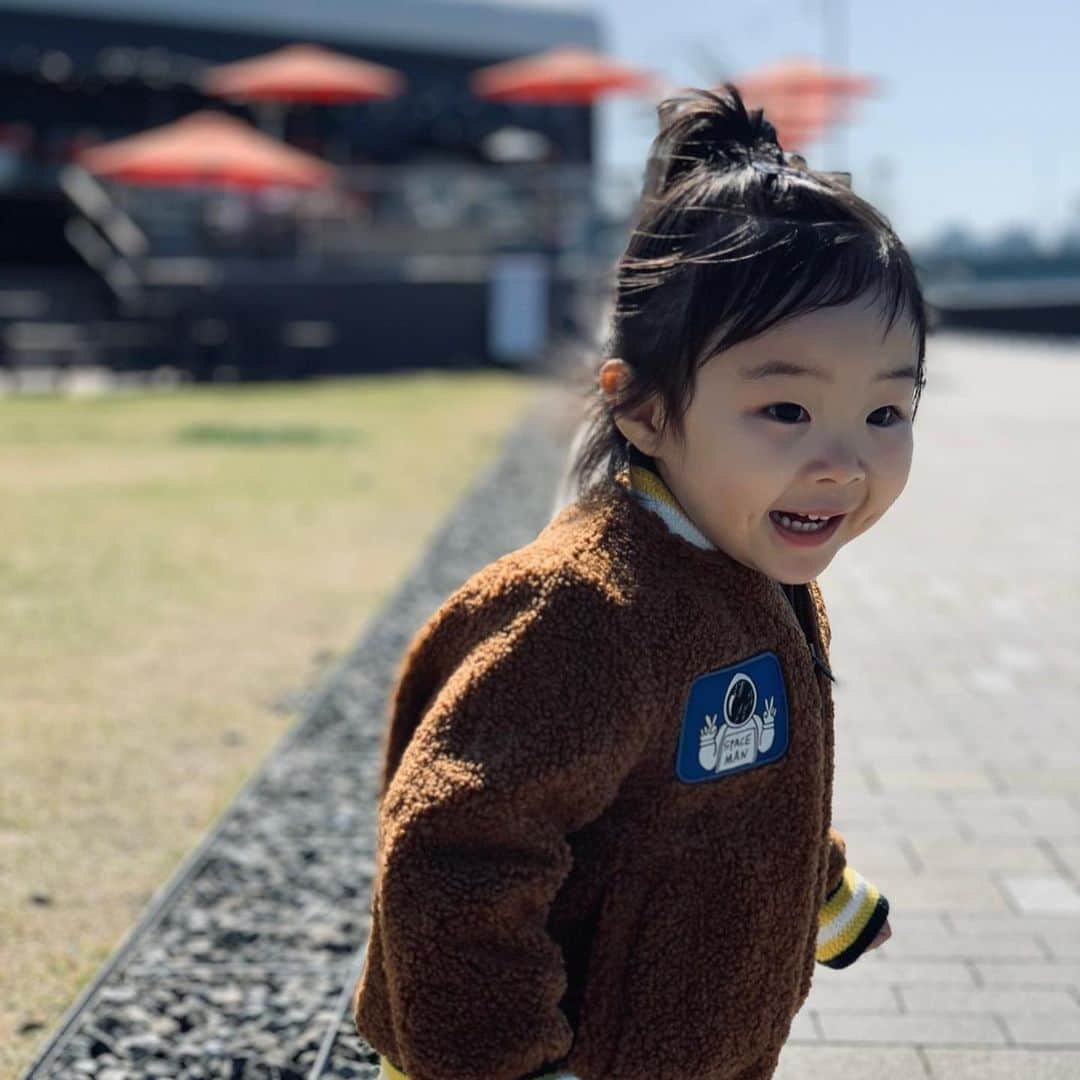 田中雅美さんのインスタグラム写真 - (田中雅美Instagram)「#サイタブリアベイパーク #子供とわんちゃんにとって #のびのびできる場所 #お天気よくて気持ちいい」3月20日 19時06分 - tanakamasami_official