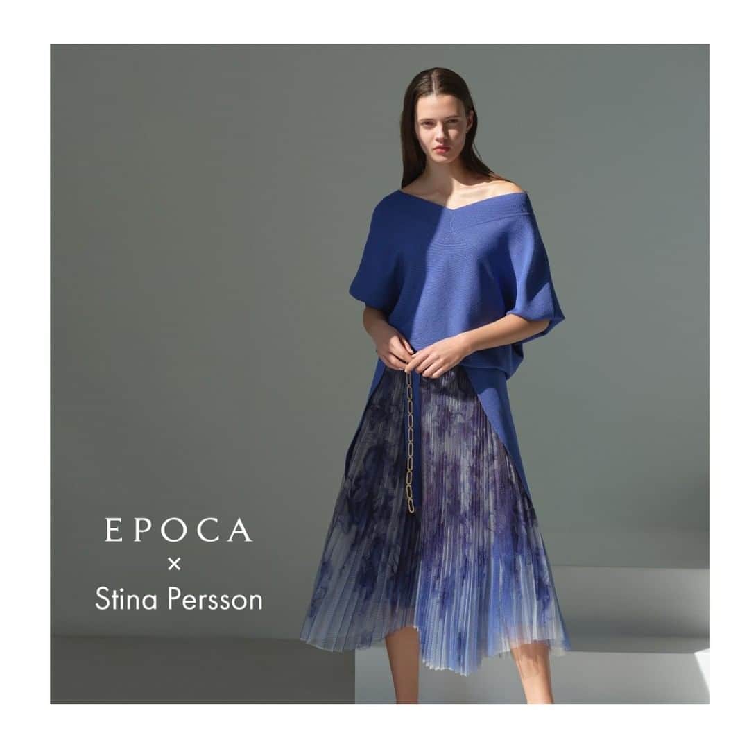 EPOCAさんのインスタグラム写真 - (EPOCAInstagram)「EPOCA x Stina Persson  KNIT ¥39,000 +tax SKIRT ¥69,000 +tax BELT ¥23,000 +tax  @stina_persson_illustration #epoca #fashion #2020ss #newcollection #coodinate #styling #dress #stinapersson #lamaglia #エポカ #ファッション #コーディネート #スタイリング #ドレス #スティナパーソン #ラマリア #コラボレーション」3月20日 19時37分 - epoca_official